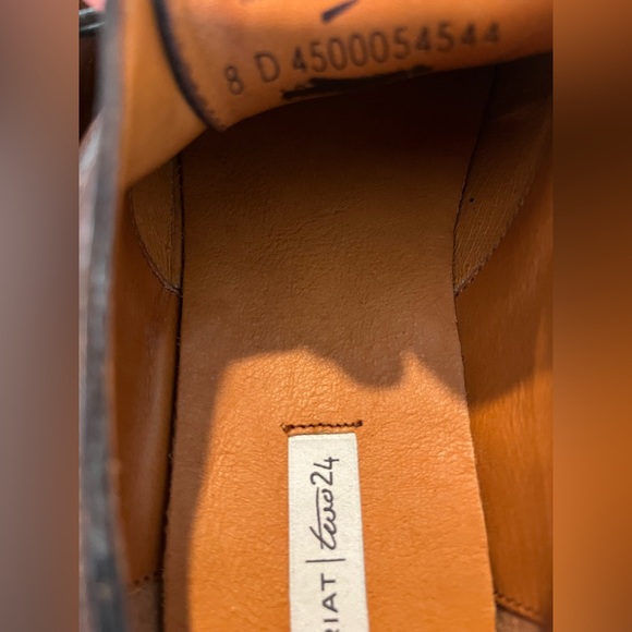 ARIAT brown leather lace ups (NEW) - Picture 11 of 15